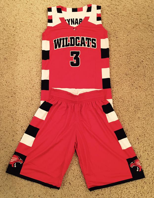 Tackle Twill Embroidery Basketball Uniform Package